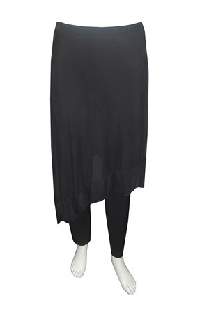 Rosella all in one pant with mesh overskirt